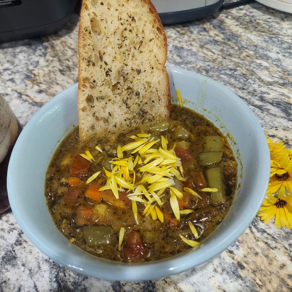 Granny Woman Garden&nbsp;Soup